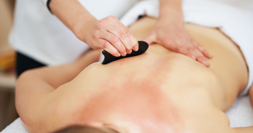 Trattamento Schiena di Massaggio Decontratturante con il Gua Sha - Blog